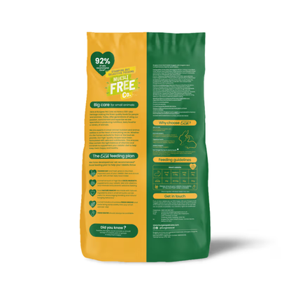 Burgess Excel Natures Blend Adult Rabbit Nuggets with Oregano 1.5kg