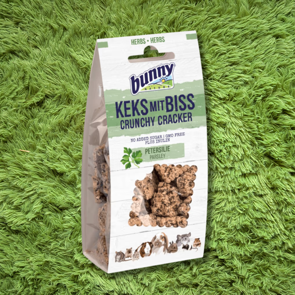 bunny nature crunchy cracker - parsley