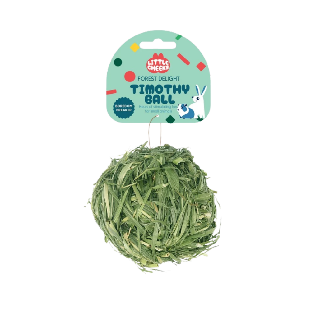 timothy hay ball 9cm - medium