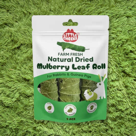 Little Cheeks Farm Fresh Natural Dried Mulberry Leaf Roll 5pcs