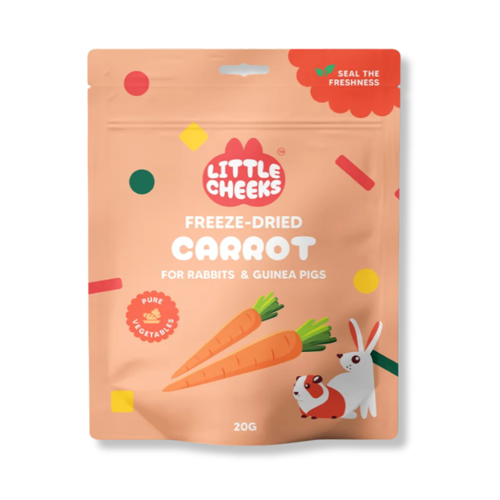 little cheeks freeze-dried carrot