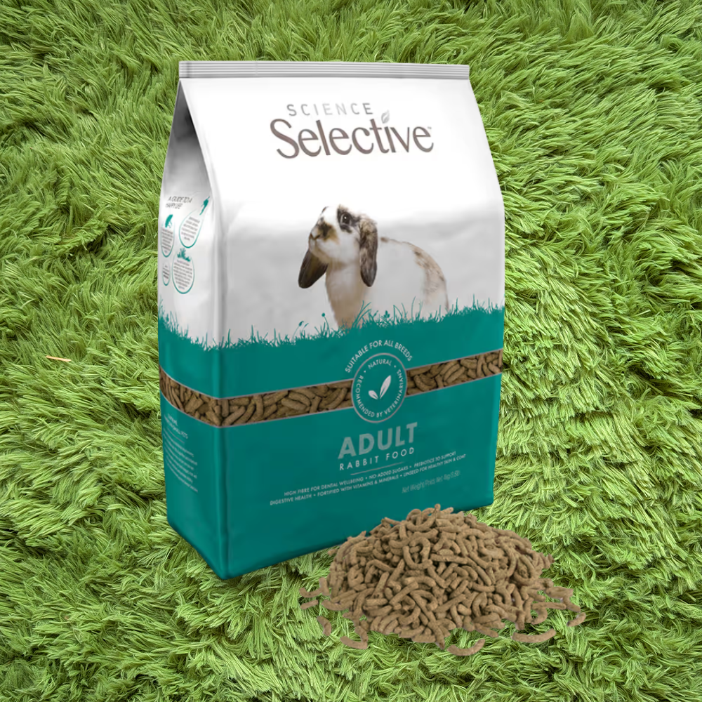 science selective supreme adult rabbit pellet food