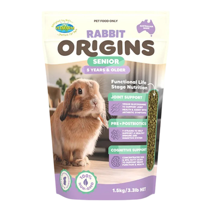 Vetafarm Origins Senior Rabbit Pellet Food