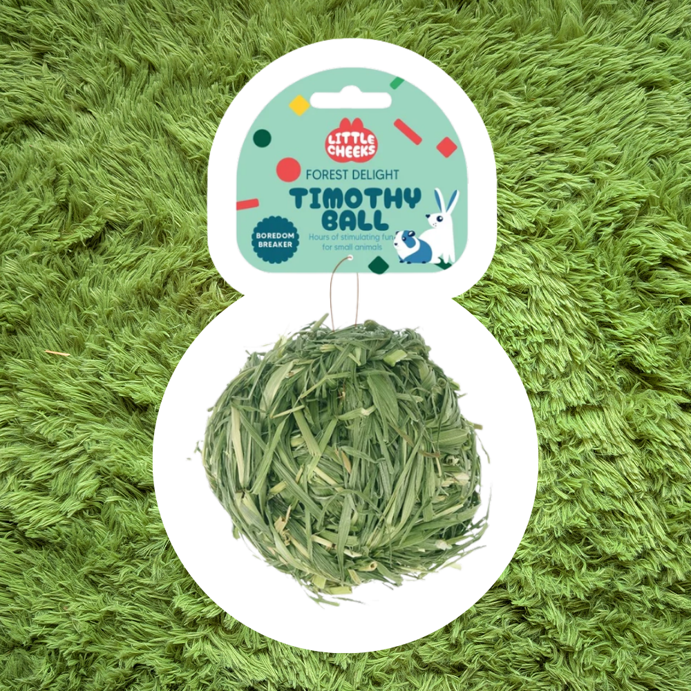 timothy hay ball 9cm - medium