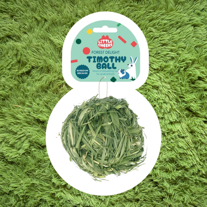 Timothy Hay Ball 9cm - Medium