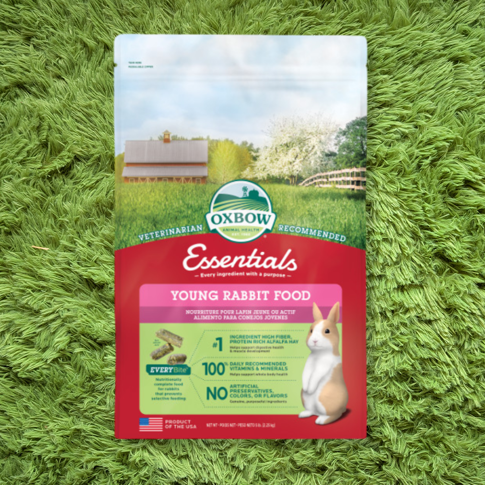 oxbow essentials young rabbit food