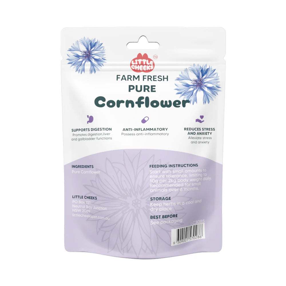 little cheeks farm fresh pure cornflower 35g