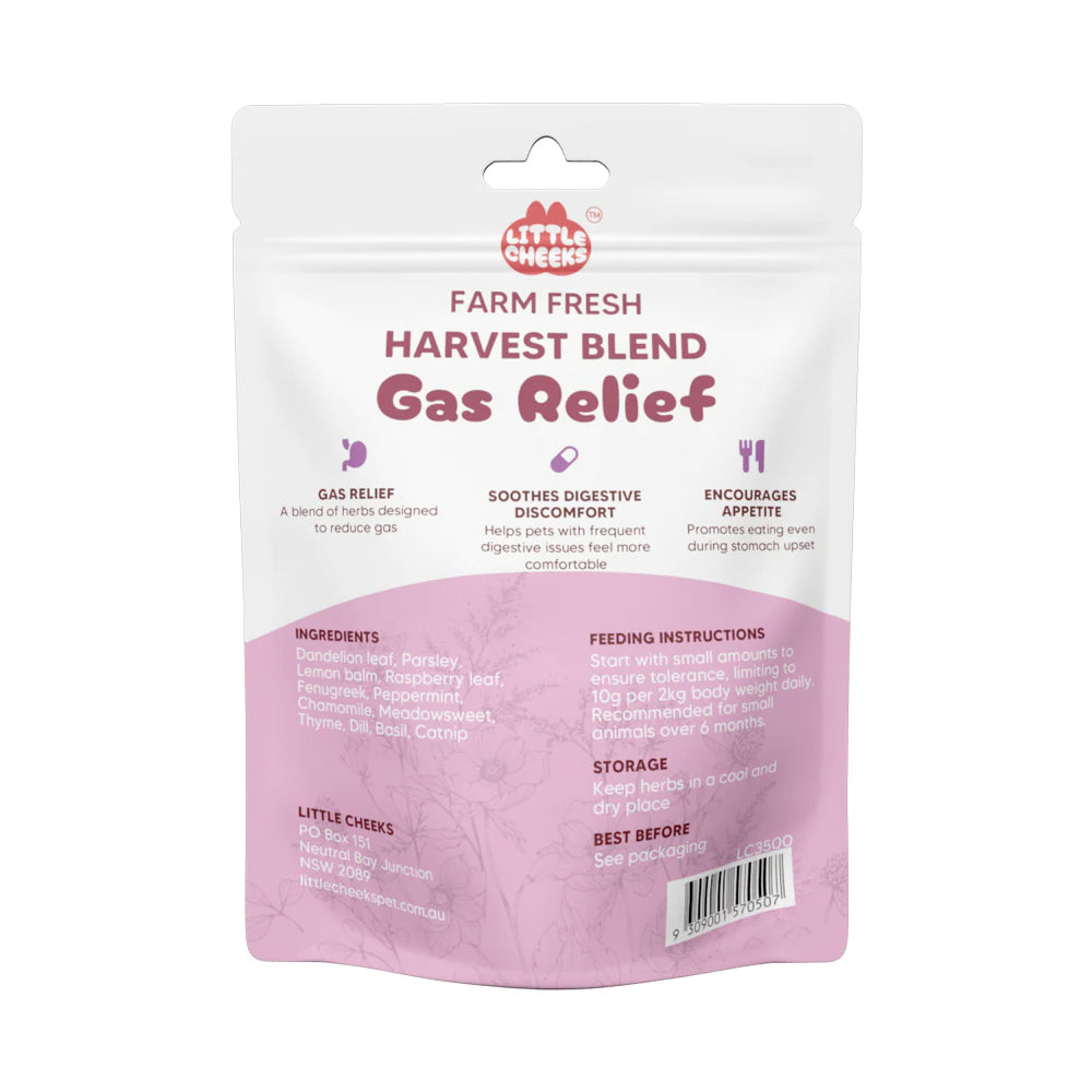 little cheeks farm fresh harvest blend gas relief 50g