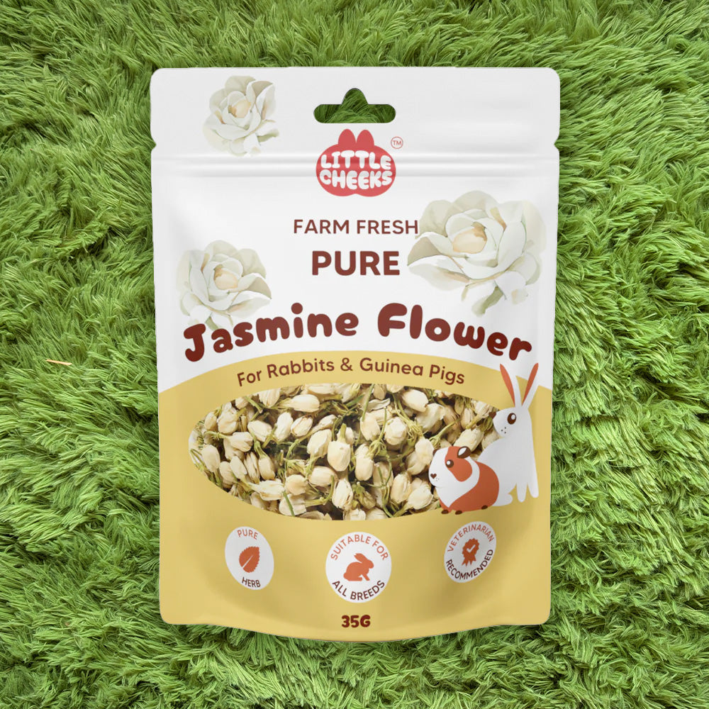 little cheeks farm fresh pure jasmine flower 25g