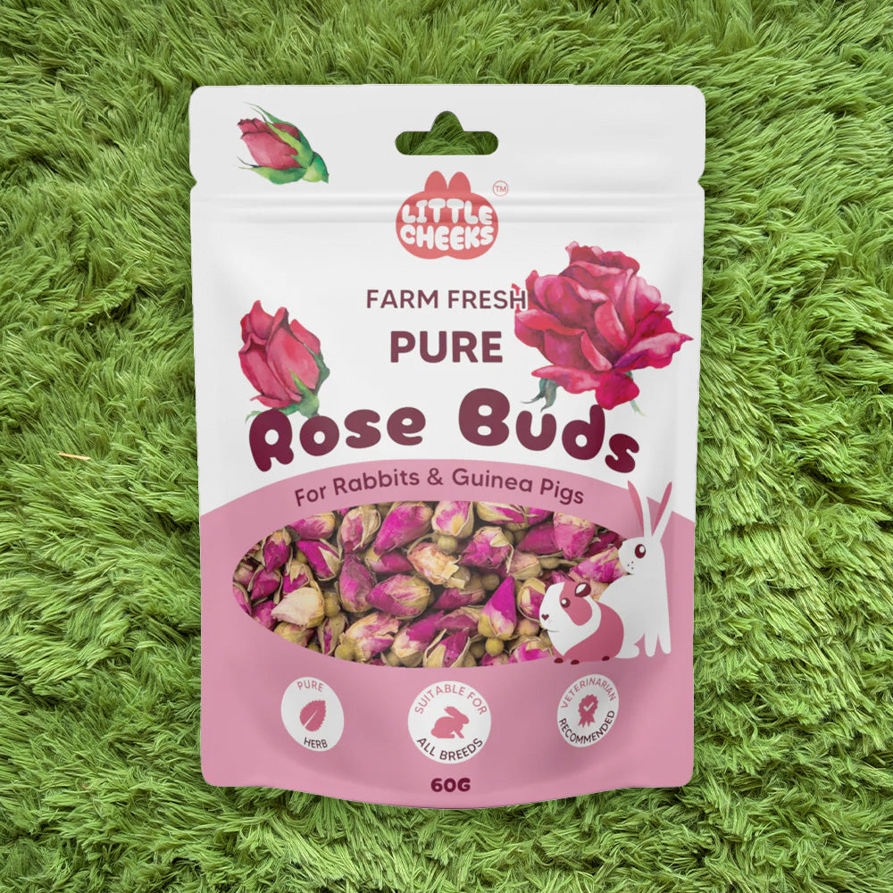 little cheeks farm fresh pure rose buds 60g
