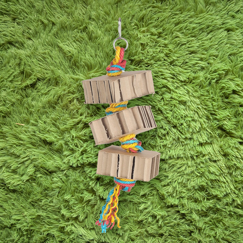 cardboard hanging chew
