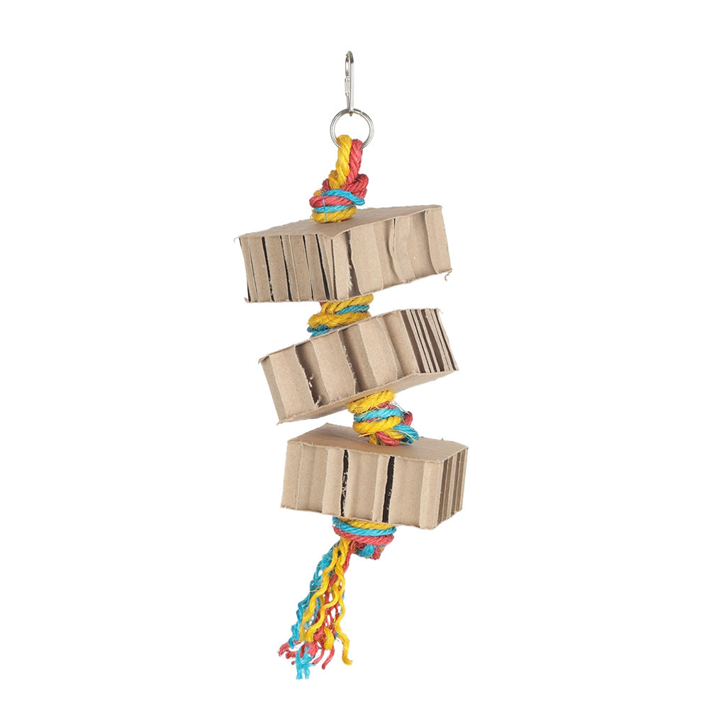 cardboard hanging chew
