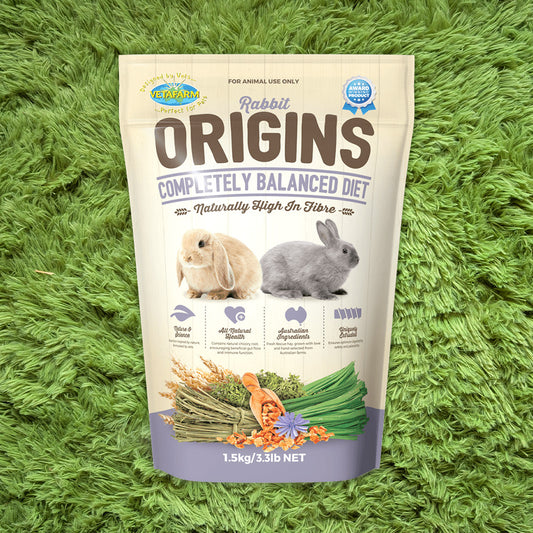 Vetafarm Origins Rabbit Pellets Food 1.5kg