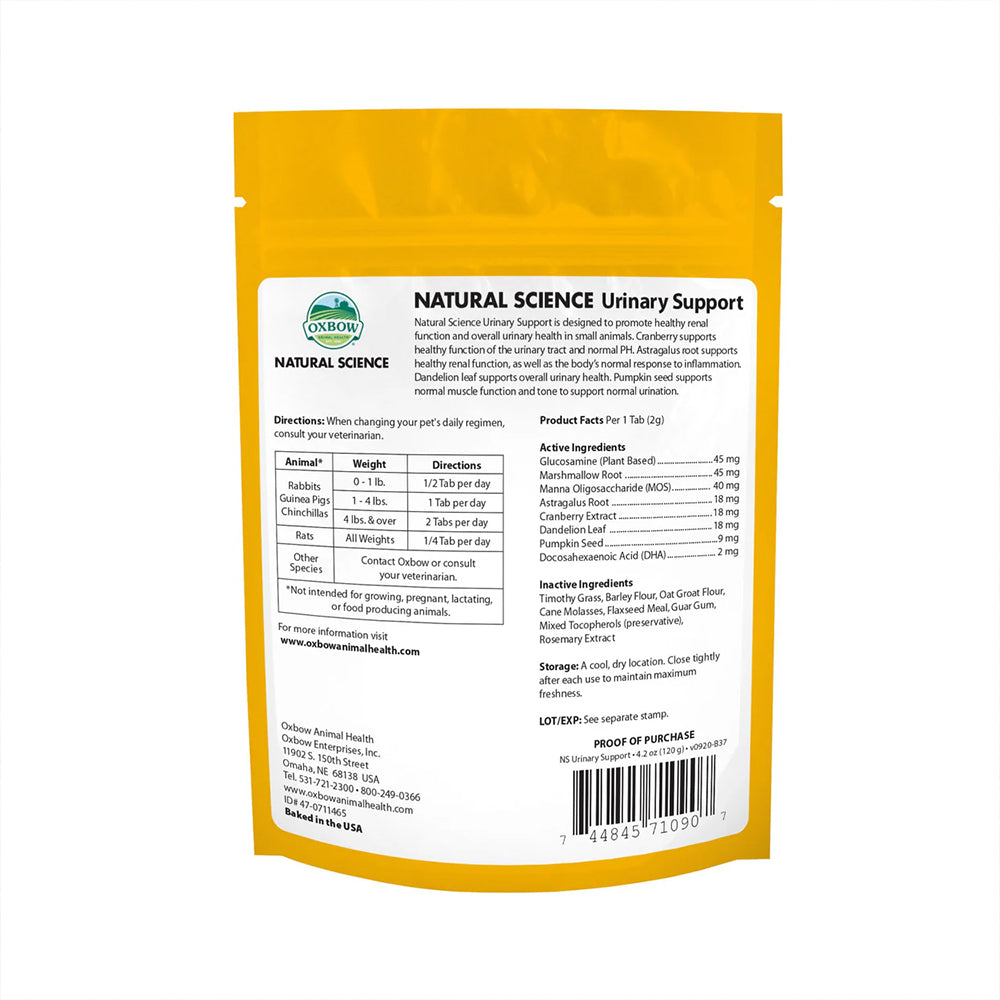 oxbow natural science urinary support suplement