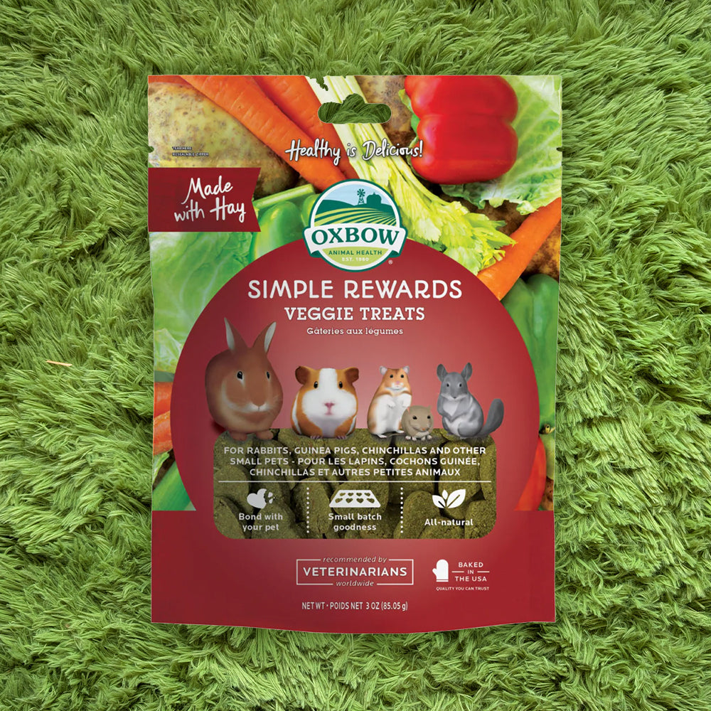oxbow simple rewards veggie treats