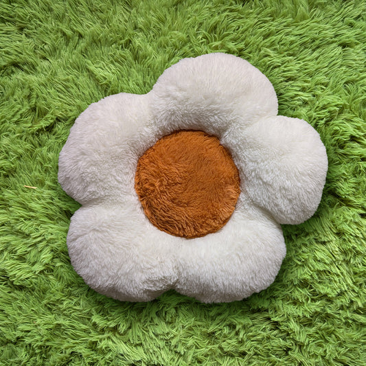 Plush Flower Cushion