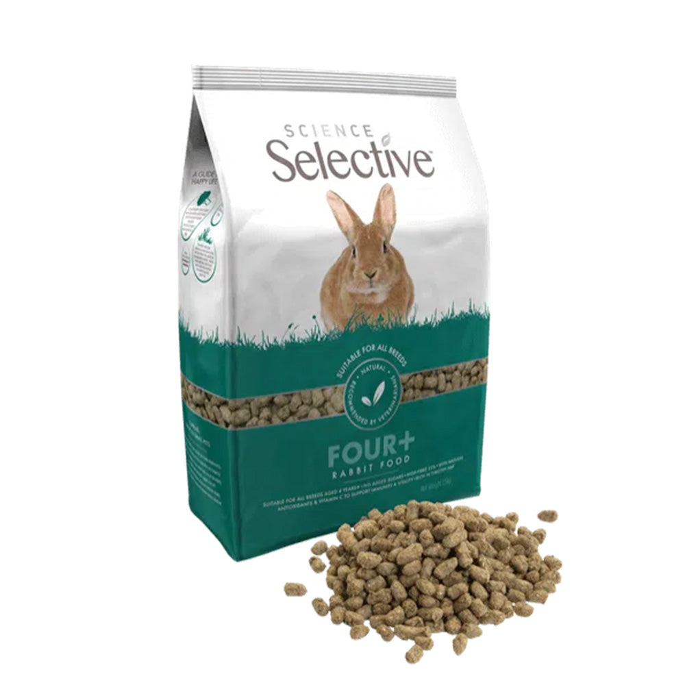 science selective 4 years+ mature senior rabbit food 1.5kg