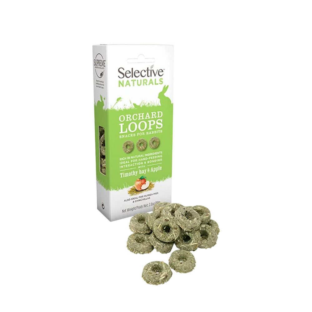 science selective naturals orchard loops with apple