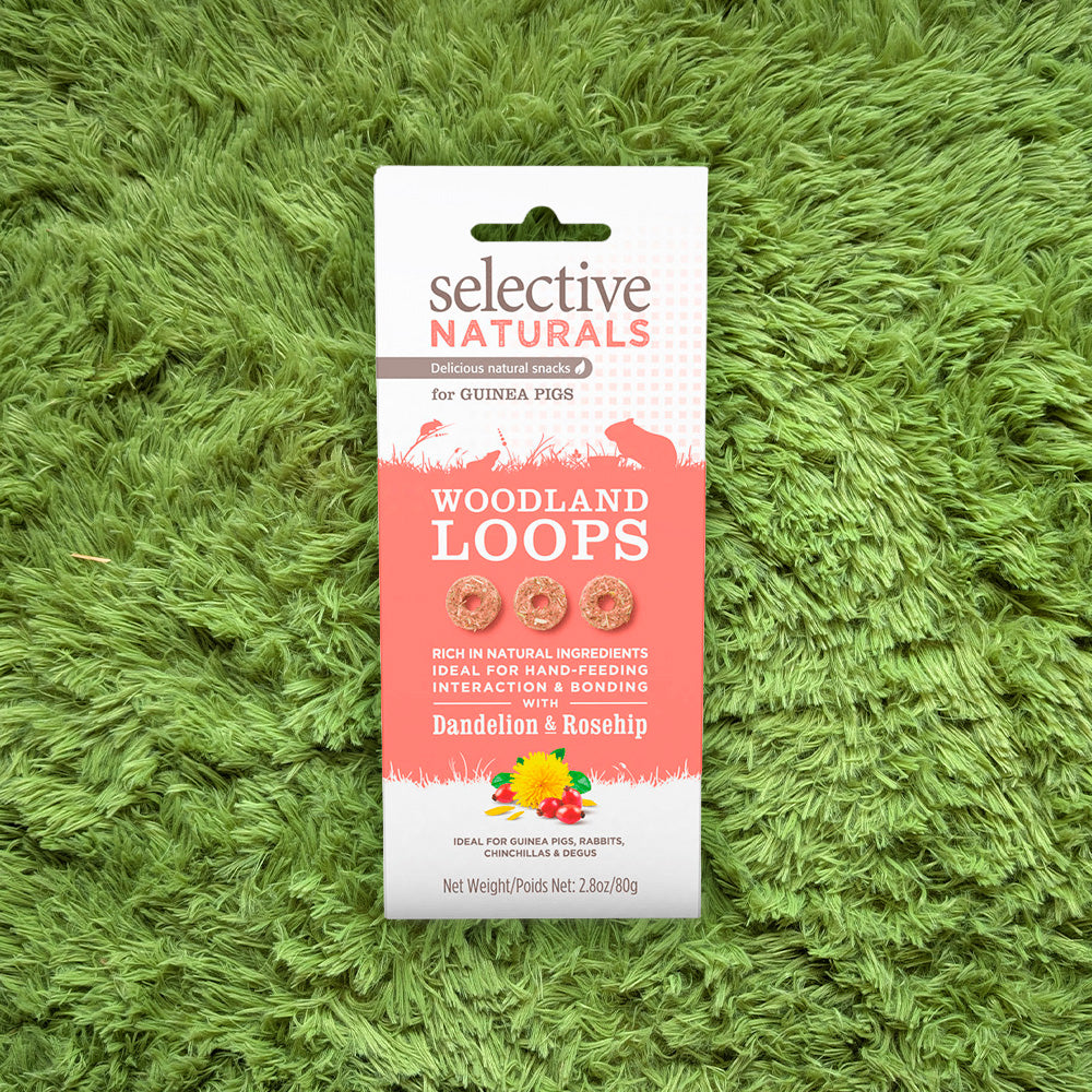 science selective woodland loops dandelion & rosehip