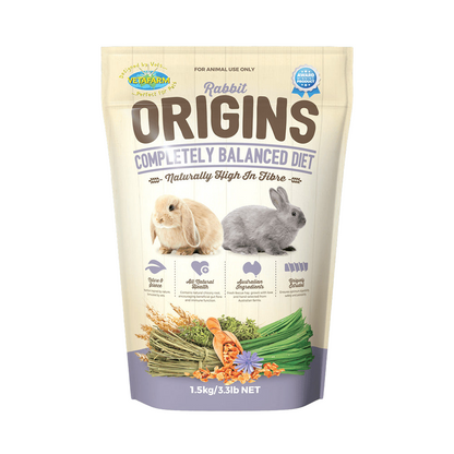 Vetafarm Origins Rabbit Pellets Food 1.5kg